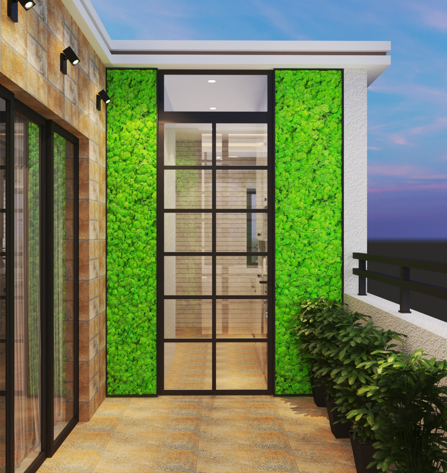 Luxury Master Bedroom Rendering